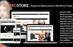 Themeforest : Bistro Store - WooCommerce Wordpress Theme