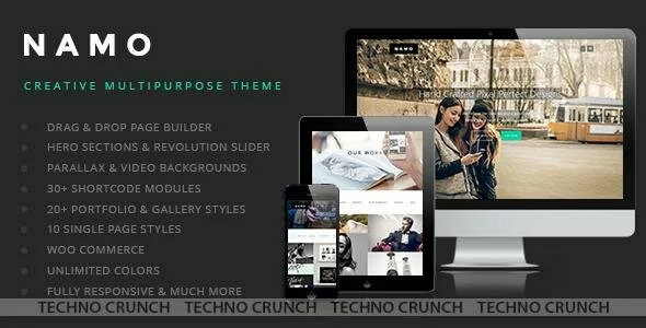 Themeforest : NAMO - Creative Multi-Purpose Wordpress Theme
