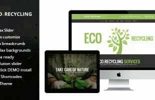 Themeforest : EcoRecycling - a Multipurpose Wordpress Theme