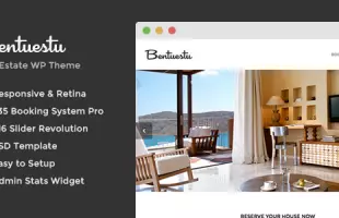Themeforest : Bentuestu - Responsive Real Estate Wordpress Theme
