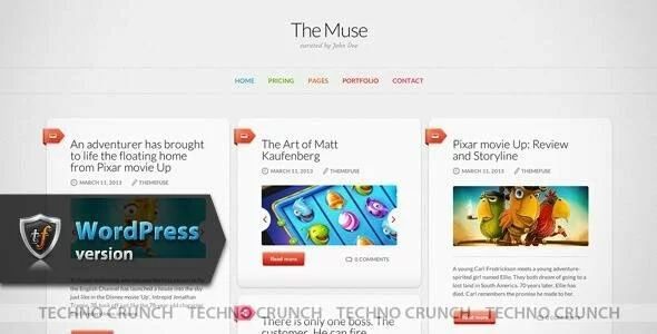 Themeforest : The Muse - Inspiration WordPress Theme