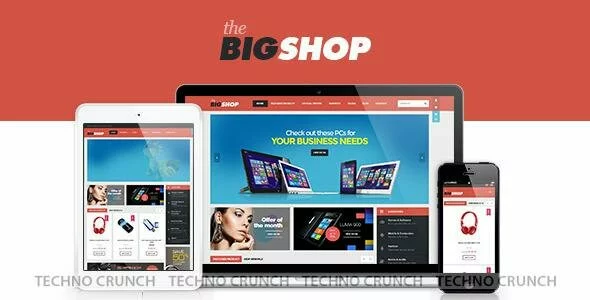 Themeforest : BigShop WooCommerce Responsive WordPress Theme