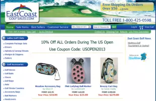 East Coast Golf Sales 