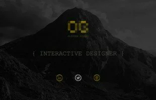 Olivier Bossel Swiss Interactive Designer