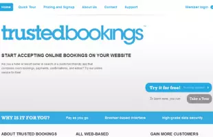 Trustedbookings | Online Bookings and Reservation Software