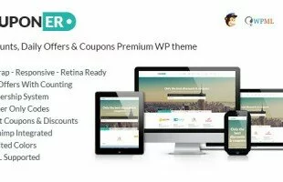 Themeforest: Couponer - Coupons & Discounts WP Theme