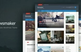 Themeforest: Newsmaker - Responsive WordPress Theme