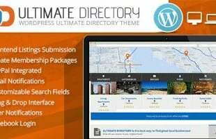 Themeforest: Ultimate Directory Responsive WordPress Theme
