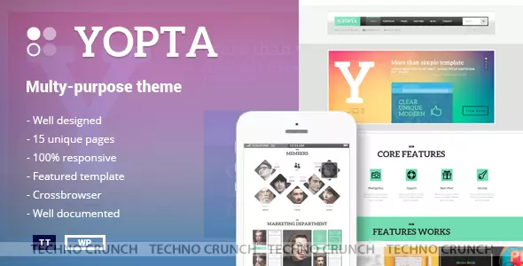 Themeforest: Yopta - Multi-Purpose WordPress Theme