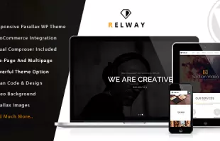 Relway - Responsive Parallax One Page WP Theme