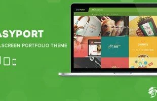 Easyport - Fullscreen Portfolio Theme